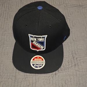 Zephyr Black Snapback Cap